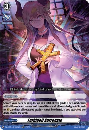 Forbidoll Surrogate (TDR) (DZ-SS14/018EN-R) - DZ-SS14: Dragonic Overlord Start Deck