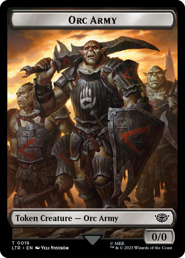 Orc Army (TLTR-019) - Tales of Middle-earth Tokens Foil