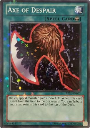 Axe of Despair (Starfoil) (BP01-EN067) - Battle Pack: Epic Dawn Unlimited