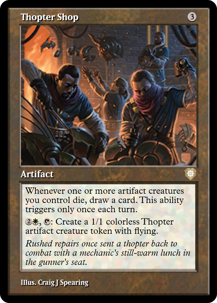Thopter Shop (PRM-105820) - Magic Online Promos