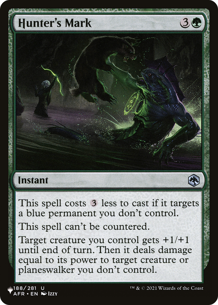 Hunter's Mark (LIST-AFR-188) - The List