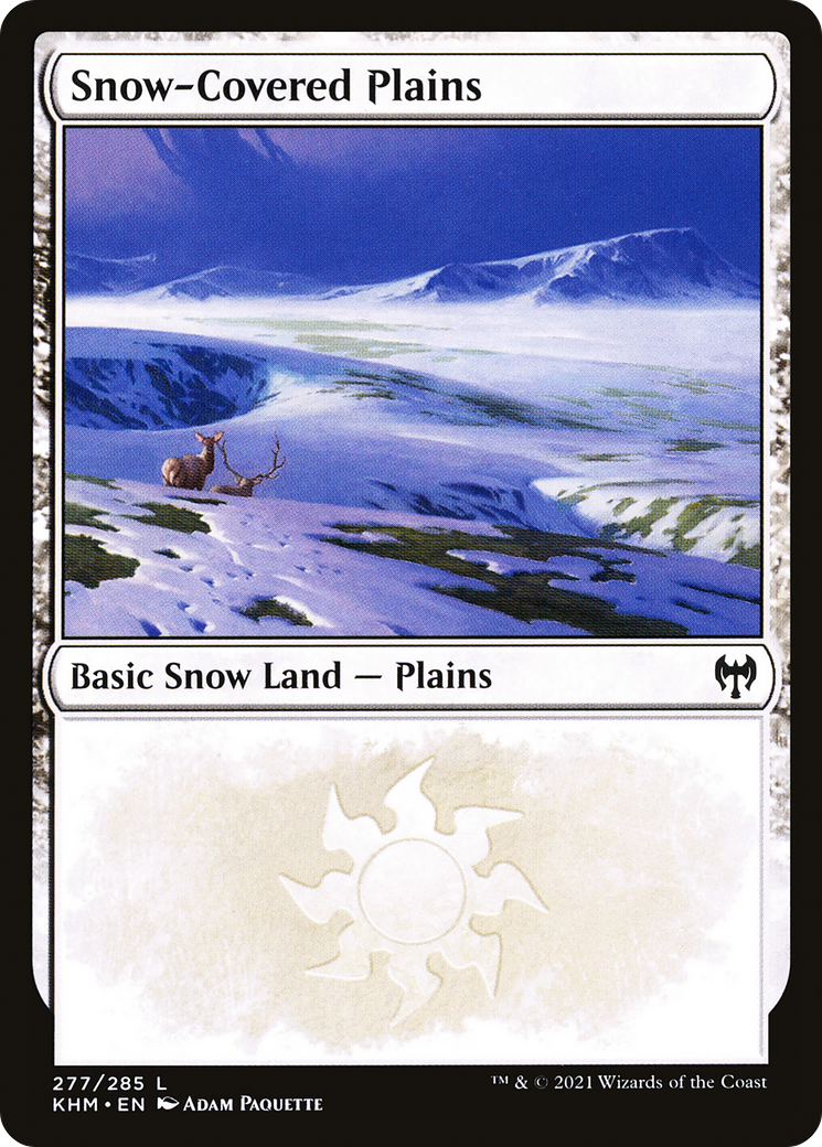 Snow-Covered Plains (277) (KHM-277) - Kaldheim: (snow) Foil