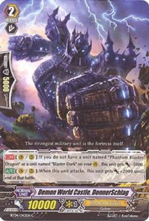 Demon World Castle, DonnerSchlag (BT04/043EN) - BT04: Eclipse of Illusionary Shadows
