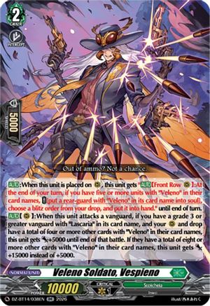 Veleno Soldato, Vespieno (DZ-BT14/038EN) - DZ-BT14: Envoys of the Crimson Moon
