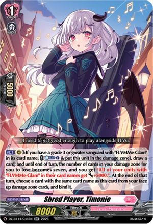 Shred Player, Timonie (DZ-BT14/044EN) - DZ-BT14: Envoys of the Crimson Moon