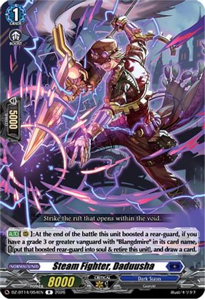Steam Fighter, Daduusha (DZ-BT14/054EN) - DZ-BT14: Envoys of the Crimson Moon