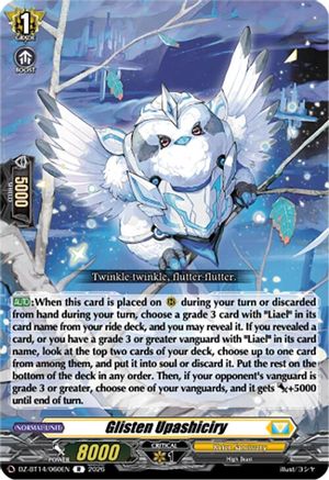 Glisten Upashiciry (DZ-BT14/060EN) - DZ-BT14: Envoys of the Crimson Moon