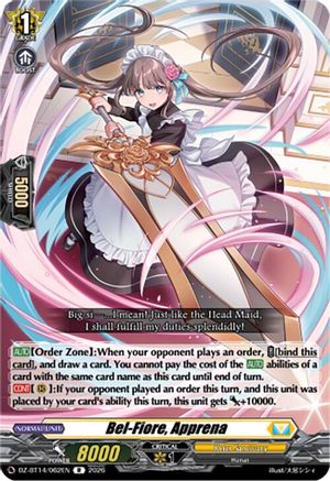 Bel-Fiore, Apprena (DZ-BT14/062EN) - DZ-BT14: Envoys of the Crimson Moon