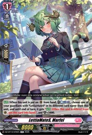 LettiaMateS, Marfel (DZ-BT14/070EN) - DZ-BT14: Envoys of the Crimson Moon