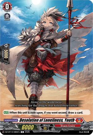 Desolation of Loneliness, Youth (DZ-BT14/080EN) - DZ-BT14: Envoys of the Crimson Moon