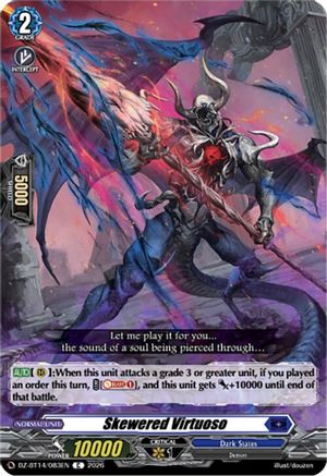 Skewered Virtuoso (DZ-BT14/083EN) - DZ-BT14: Envoys of the Crimson Moon
