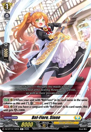 Bel-Fiore, Sione (DZ-BT14/102EN) - DZ-BT14: Envoys of the Crimson Moon