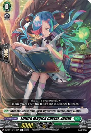 Future Magick Caster, Zerith (DZ-BT14/113EN) - DZ-BT14: Envoys of the Crimson Moon