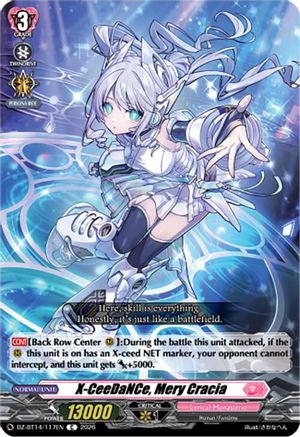 X-CeeDaNCe, Mery Cracia (DZ-BT14/117EN) - DZ-BT14: Envoys of the Crimson Moon