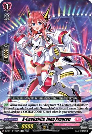 X-CeeDaNCe, Inno Progrett (DZ-BT14/122EN) - DZ-BT14: Envoys of the Crimson Moon