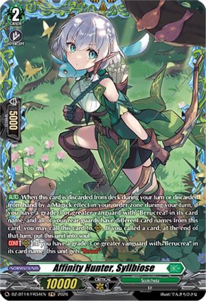 Affinity Hunter, Syllbiose (FR) (DZ-BT14/FR34EN) - DZ-BT14: Envoys of the Crimson Moon