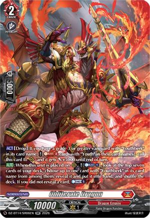 Obliterate Dragon (SR) (DZ-BT14/SR06EN) - DZ-BT14: Envoys of the Crimson Moon