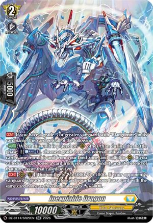 Inexpiable Dragon (SR) (DZ-BT14/SR29EN) - DZ-BT14: Envoys of the Crimson Moon