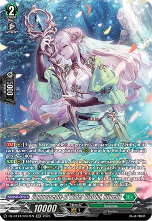 Cognoscente of Water District, Rituella (SR) (DZ-BT14/SR37EN) - DZ-BT14: Envoys of the Crimson Moon