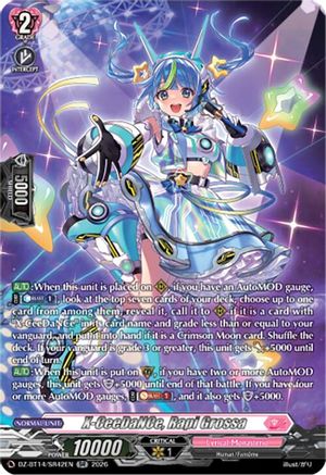 X-CeeDaNCe, Rapi Grossa (SR) (DZ-BT14/SR42EN) - DZ-BT14: Envoys of the Crimson Moon