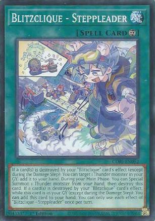 Blitzclique - Steppleader (CORI-EN052) - Chaos Origins 1st Edition