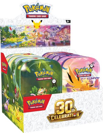 30th Celebration Mini Tin Display - LIMIT 1