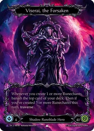 Viserai, the Forsaken // Viserai, Usurper (Marvel) (IAR106) - Usurp the Shadow Throne Cold Foil