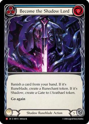 Become the Shadow Lord (IAR113) - Usurp the Shadow Throne