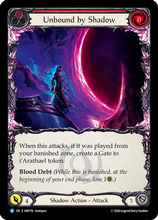 Unbound by Shadow (IAR178) - Usurp the Shadow Throne Rainbow Foil