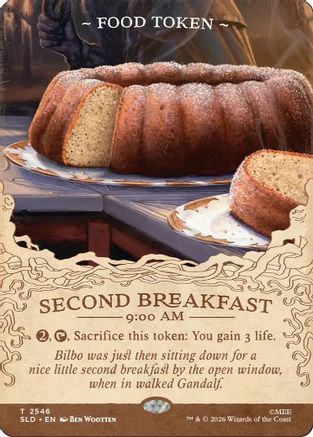 Food Token (2546) (SLD-2546) - Secret Lair Drop Series Foil