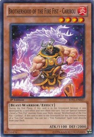 Brotherhood of the Fire Fist - Caribou (JOTL-EN027) - Judgment of the Light Unlimited
