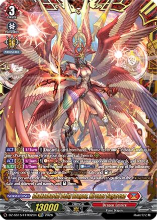 Chakrabarthi Deity Dragon, Nirvana Bagarvan (FFR) (DZ-SS15/FFR02EN) - DZ-SS15: The Legendary Vanguards