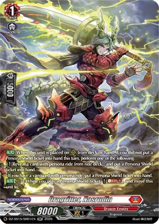 Dragritter, Nasrudin (SR) (DZ-SS15/SR01EN) - DZ-SS15: The Legendary Vanguards