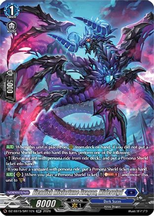 Fiendish Misfortune Dragon, Miderotgd (SR) (DZ-SS15/SR11EN) - DZ-SS15: The Legendary Vanguards