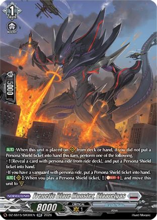 Frenetic Blaze Monster, Blaazelgas (SR) (DZ-SS15/SR30EN) - DZ-SS15: The Legendary Vanguards