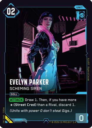Evelyn Parker - Scheming Siren (113) - Welcome to Night City Retail