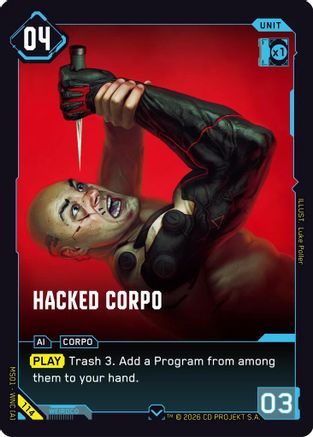 Hacked Corpo (114) - Welcome to Night City Retail