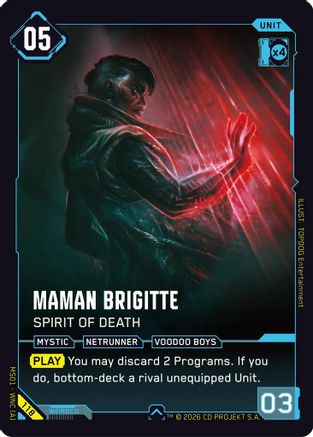 Maman Brigitte - Spirit of Death (118) - Welcome to Night City Retail