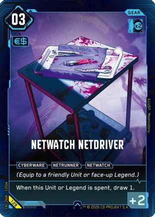 NetWatch Netdriver (129) - Welcome to Night City Retail