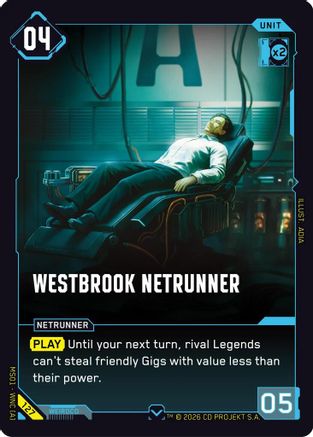 Westbrook Netrunner (127) - Welcome to Night City Retail