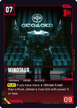 Minotaur (003) - Embracing Power Retail Starter Deck