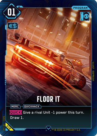 Floor It (019) - The Heist Retail Starter Deck