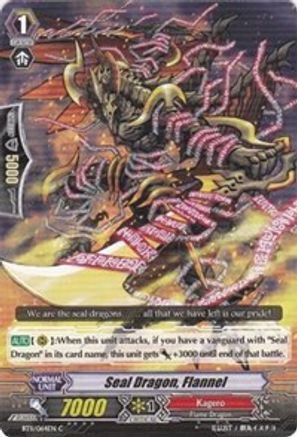Seal Dragon, Flannel (BT11/064EN) - BT11: Seal Dragons Unleashed