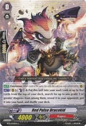 Red Pulse Dracokid (BT11/070EN) - Seal Dragons Unleashed