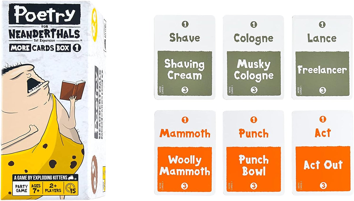 Poetry for Neanderthals Expansion Pack