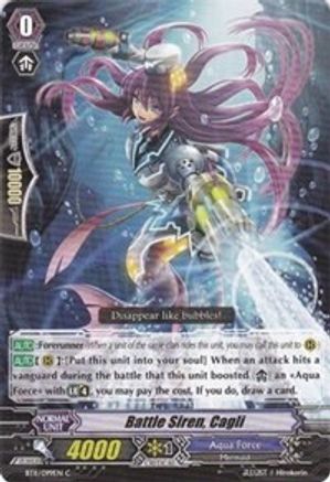 Battle Siren, Cagli (BT11/099EN) - Seal Dragons Unleashed