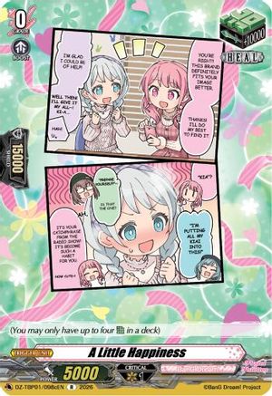 A Little Happiness (C) (DZ-TBP01/098cEN) - DZ-TBP01: BanG Dream! Girls Band Party!