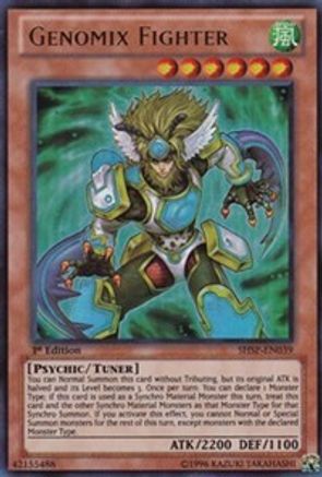 Genomix Fighter (SHSP-EN039) - Shadow Specters 1st Edition