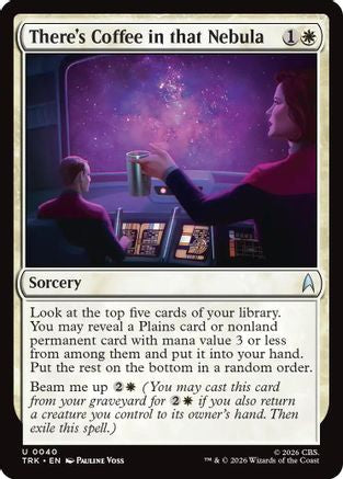 There's Coffee in that Nebula (TRK-040) - Star Trek