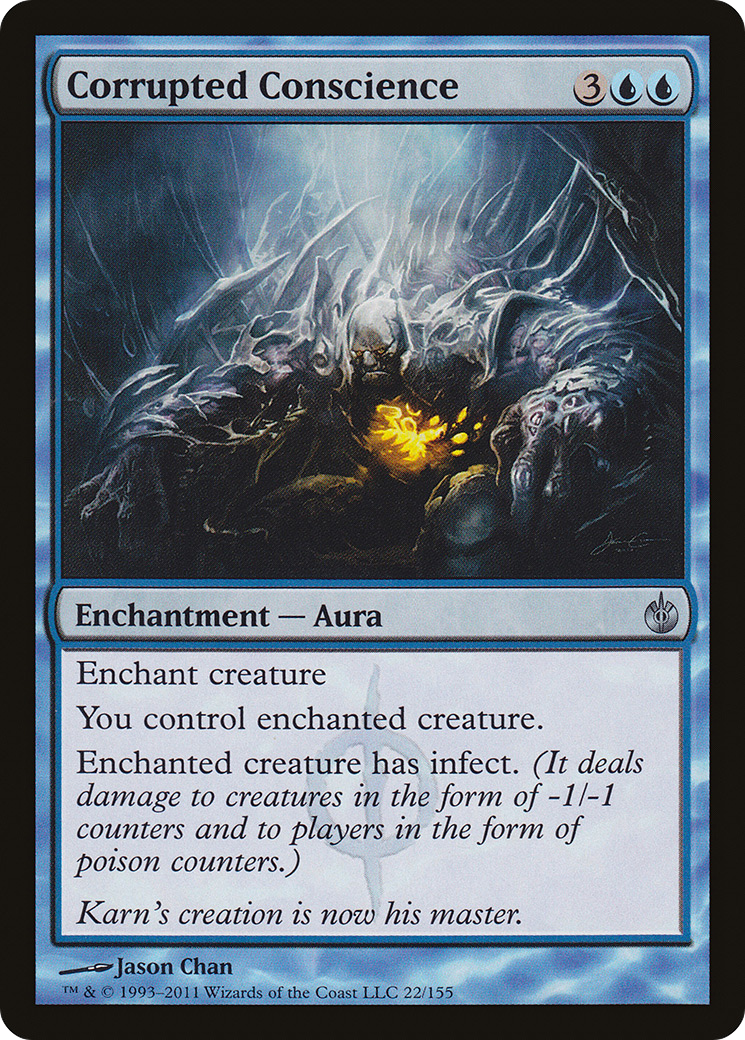 Corrupted Conscience (MBS-022) - Mirrodin Besieged
